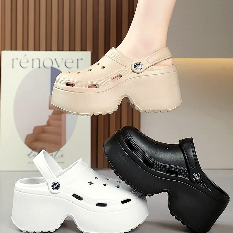 Women's EVA Platform Sandals Waterproof Summer Slippers