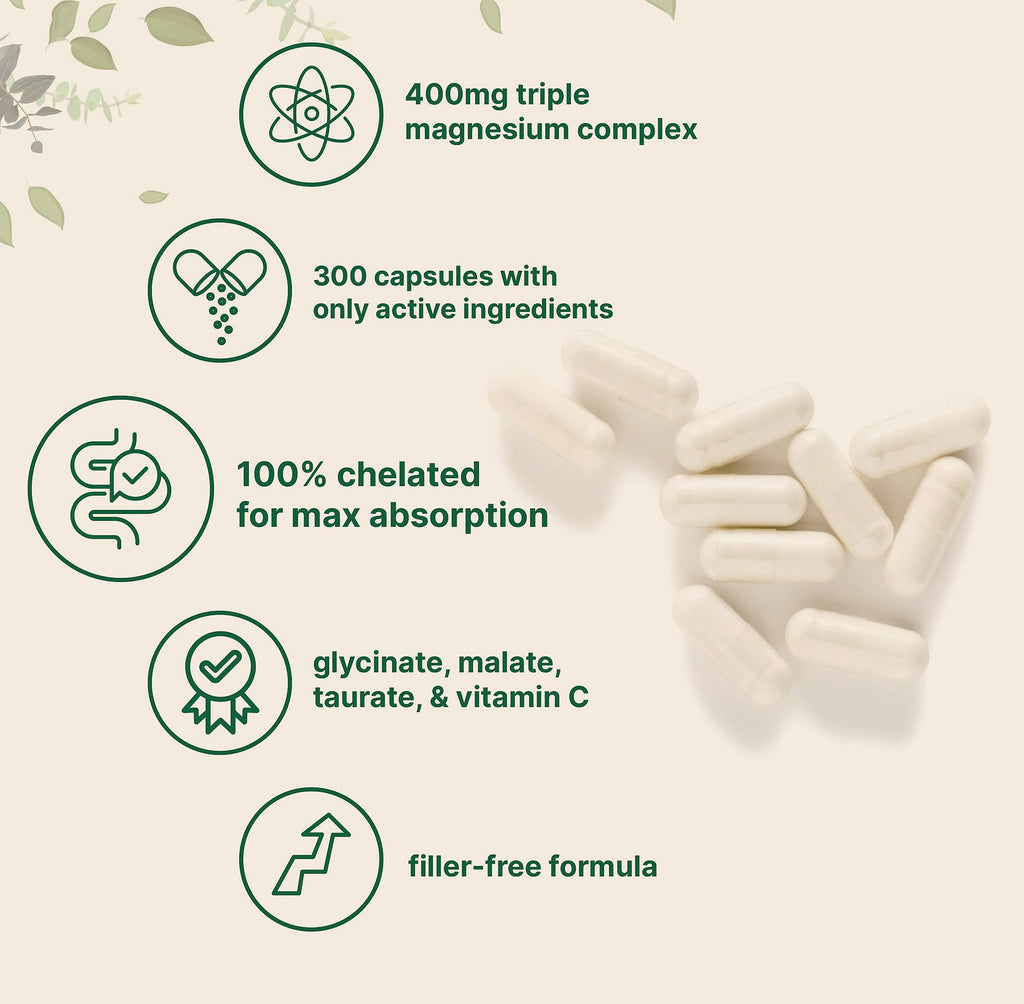 Micro Ingredients Pure Magnesium Complex, 300 Capsules