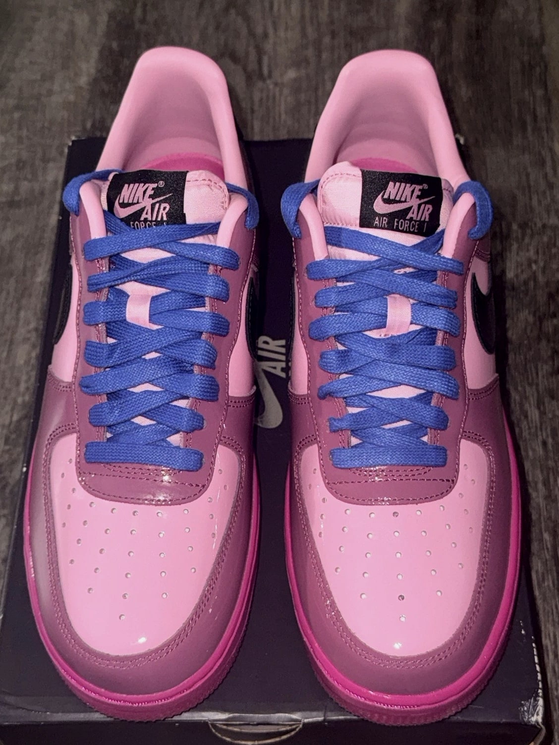 Size 9 - Nike Air Force 1 Low Pink Cooler Patent