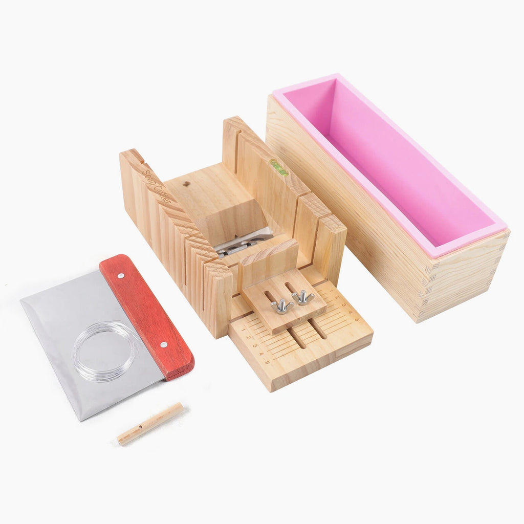 Pro Soap Making Supplies Kit 3 pcs Set Soap Tools Cakes Mold Handmade DIY NEW