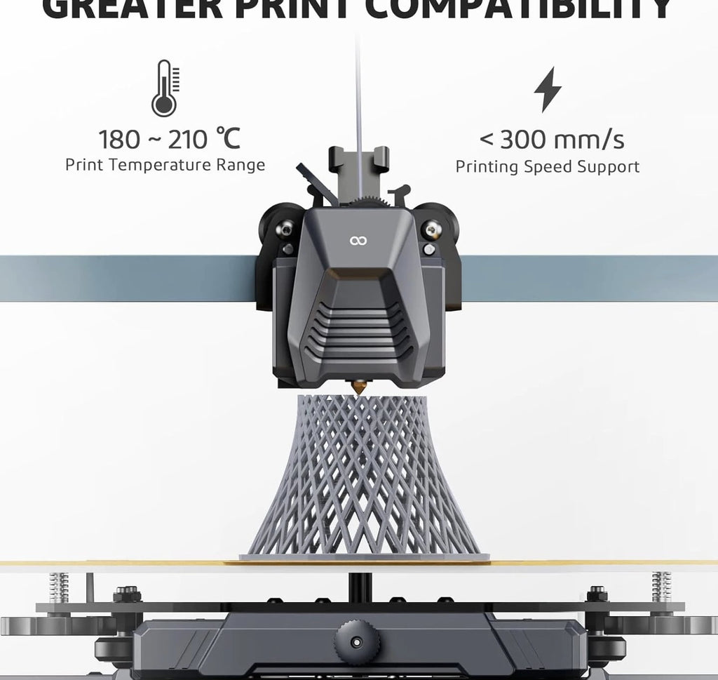 PLA PRO Filament 1.75mm Green 1kg, 30-250mm/s Printing Speed Improved Rigidity 3D
