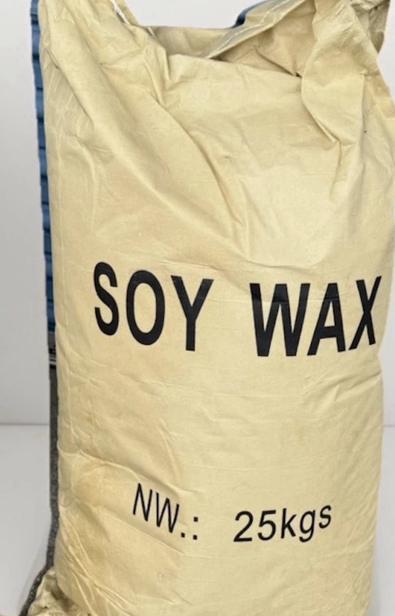 25KG Soy Wax Flakes Bulk – Natural Soy Wax – 55lbs Candle Making