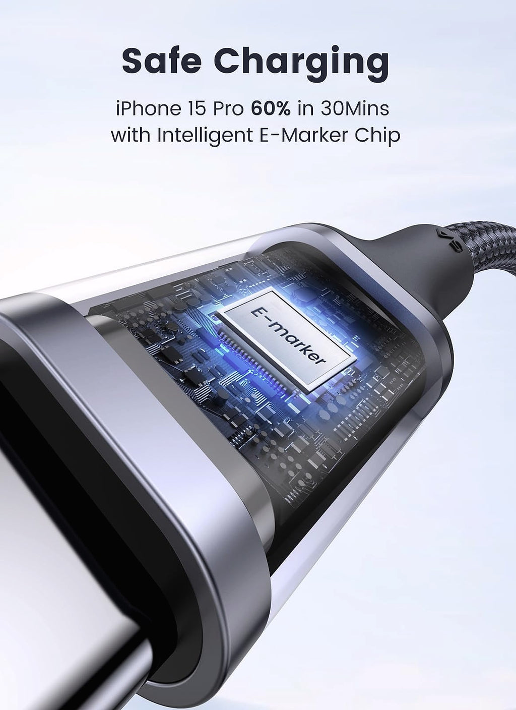 UGREEN USB C to USB C Cable 100W 2-Pack Fast Charging