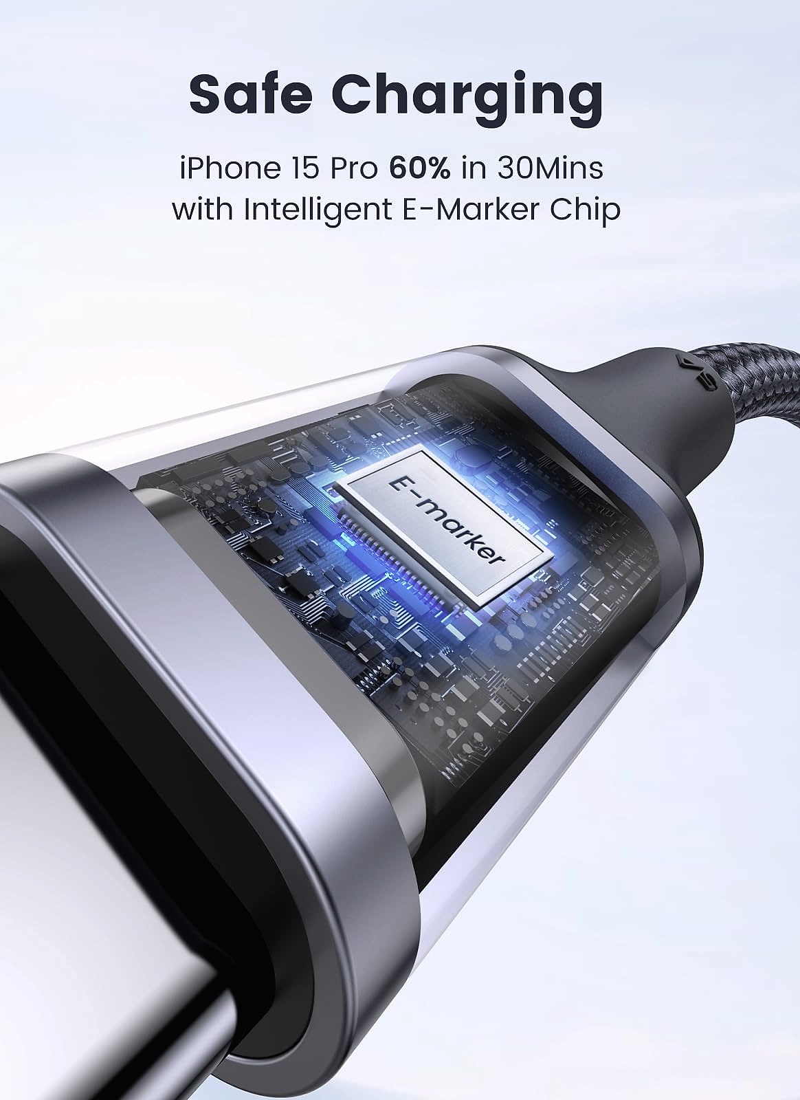 UGREEN USB C to USB C Cable 100W 2-Pack Fast Charging