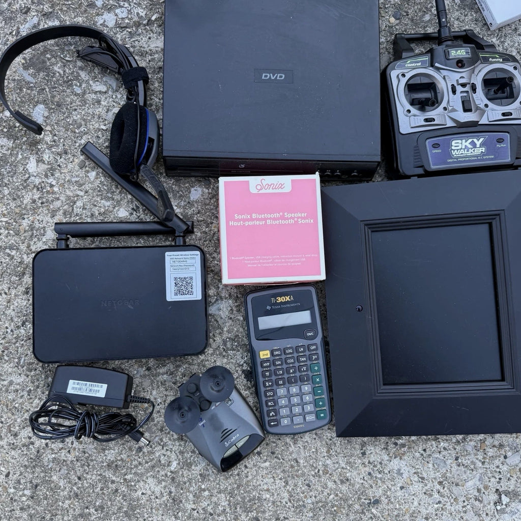 Junk Drawer Mixed Lot of Electronics Gadgets As-Is Used Untested Parts Repair