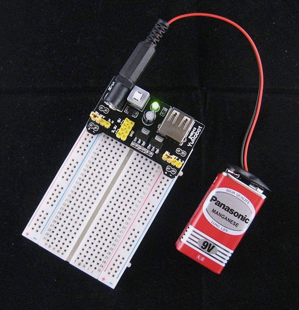 HiLetgo 5pcs MB102 Breadboard Power Supply Module 3.3V 5V