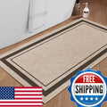 chakme Ultra Thin Non Slip Bathroom Rug 47x24 Quick Dry Absorbent Large Bath Mat
