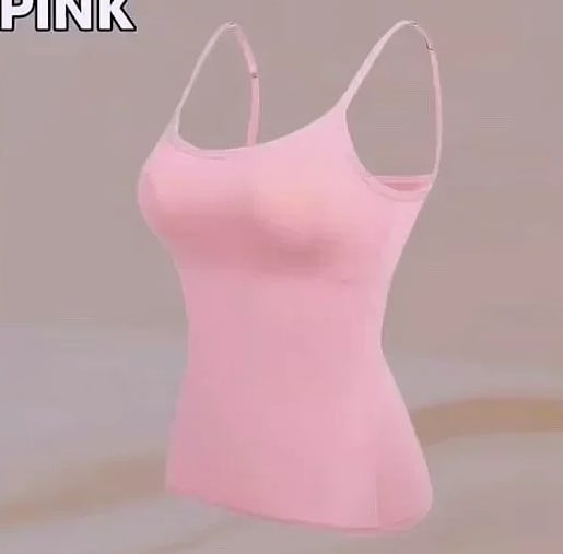 WONTIVE Women's Padded Camisole Tank with Built-In Bra