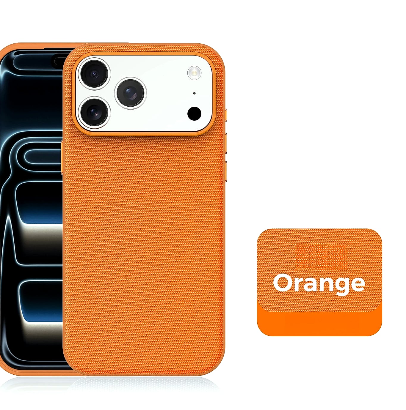 Techwoven Fabric Magnetic Phone Case for iPhone 15/16/17 Pro Max