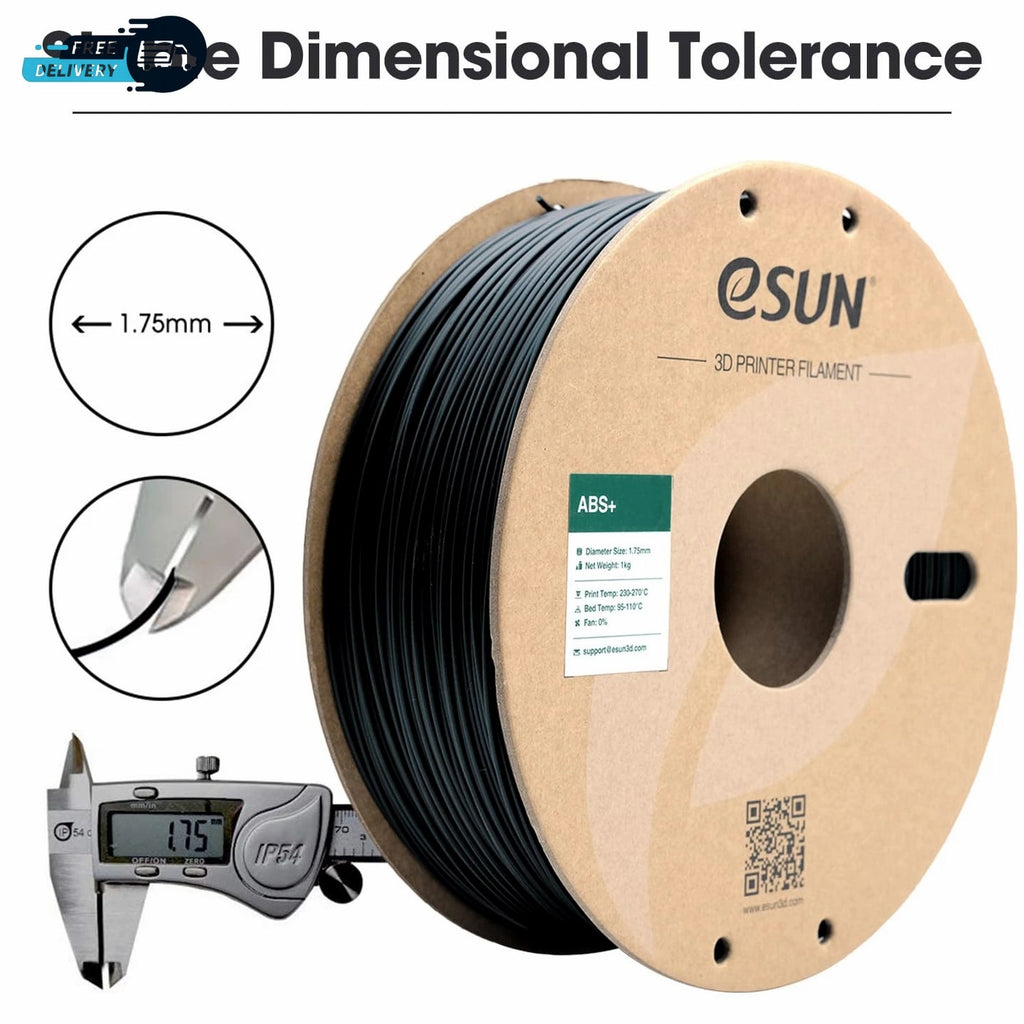 ABS+ Filament 1.75mm 3D Printer Filament ABS Plus Dimensional Accuracy 0.05mm