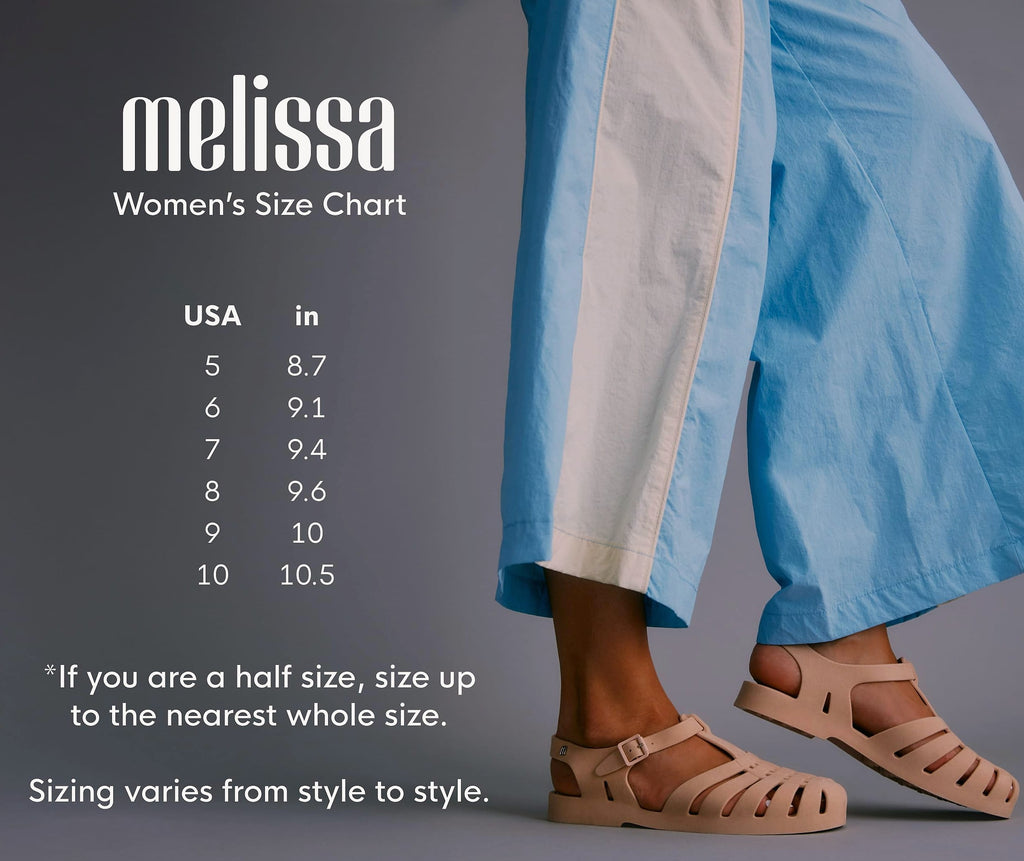 Melissa Emma Women's Sandal with Woven Straps