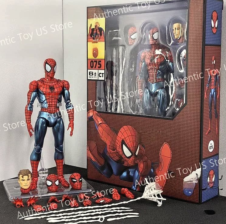 Bandai Mafex 075 Amazing Spider-Man Comic Ver Action Figure