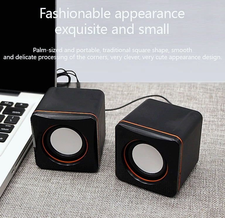 DUTRIEUX Mini USB Stereo Speaker System for Laptops
