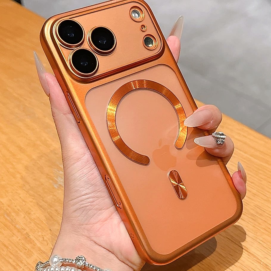 Matte Translucent Magnetic iPhone 17 Pro Max Case with Magsafe