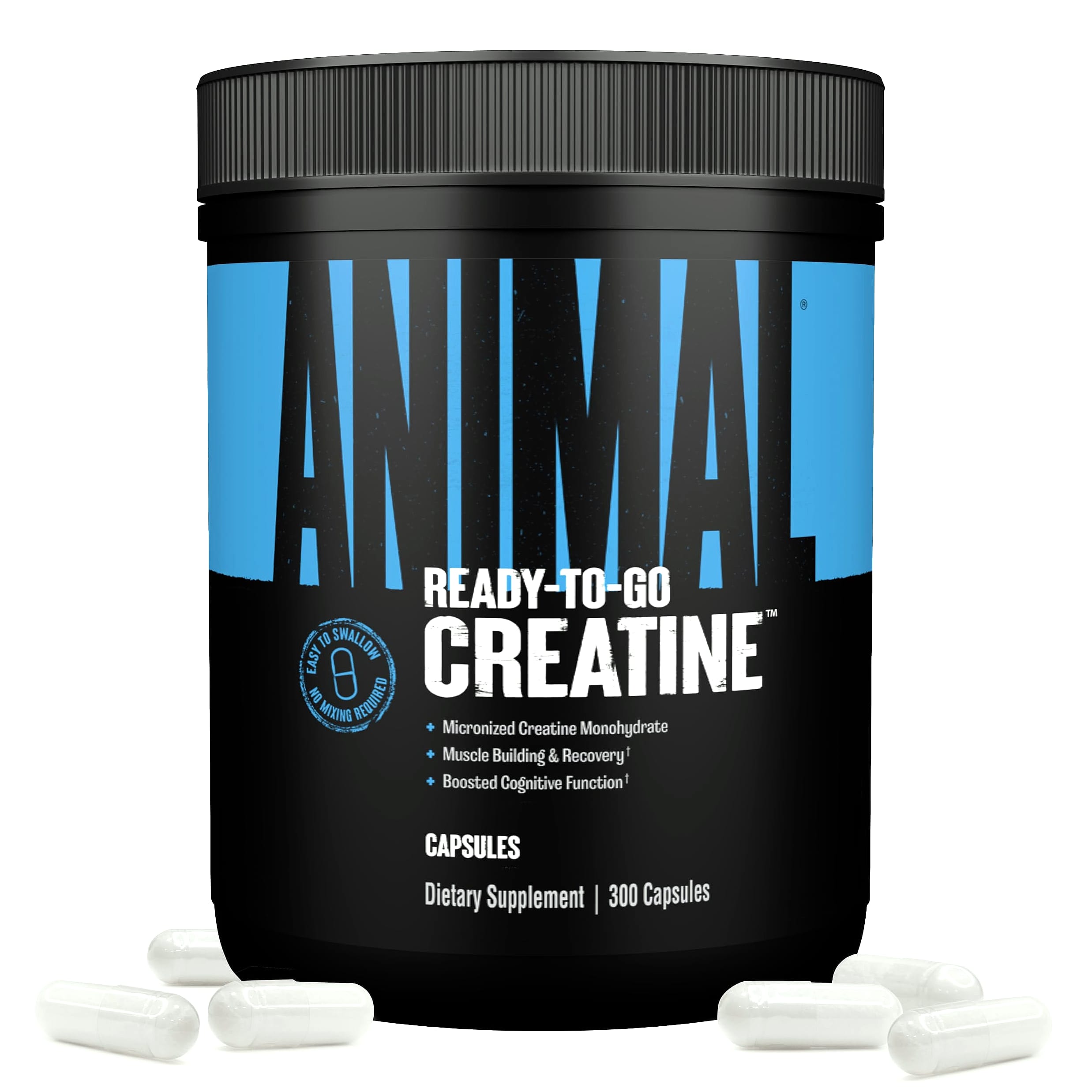 Animal Creatine Monohydrate Powder 300g Micronized