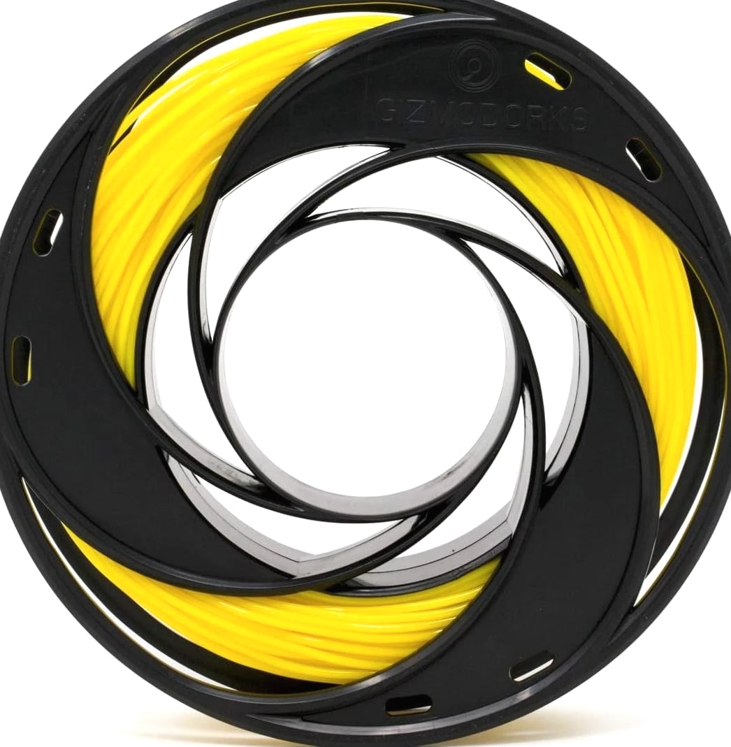 Flexible TPU 3D Printer Filament 1.75mm 200g - Yellow for Quality Prints