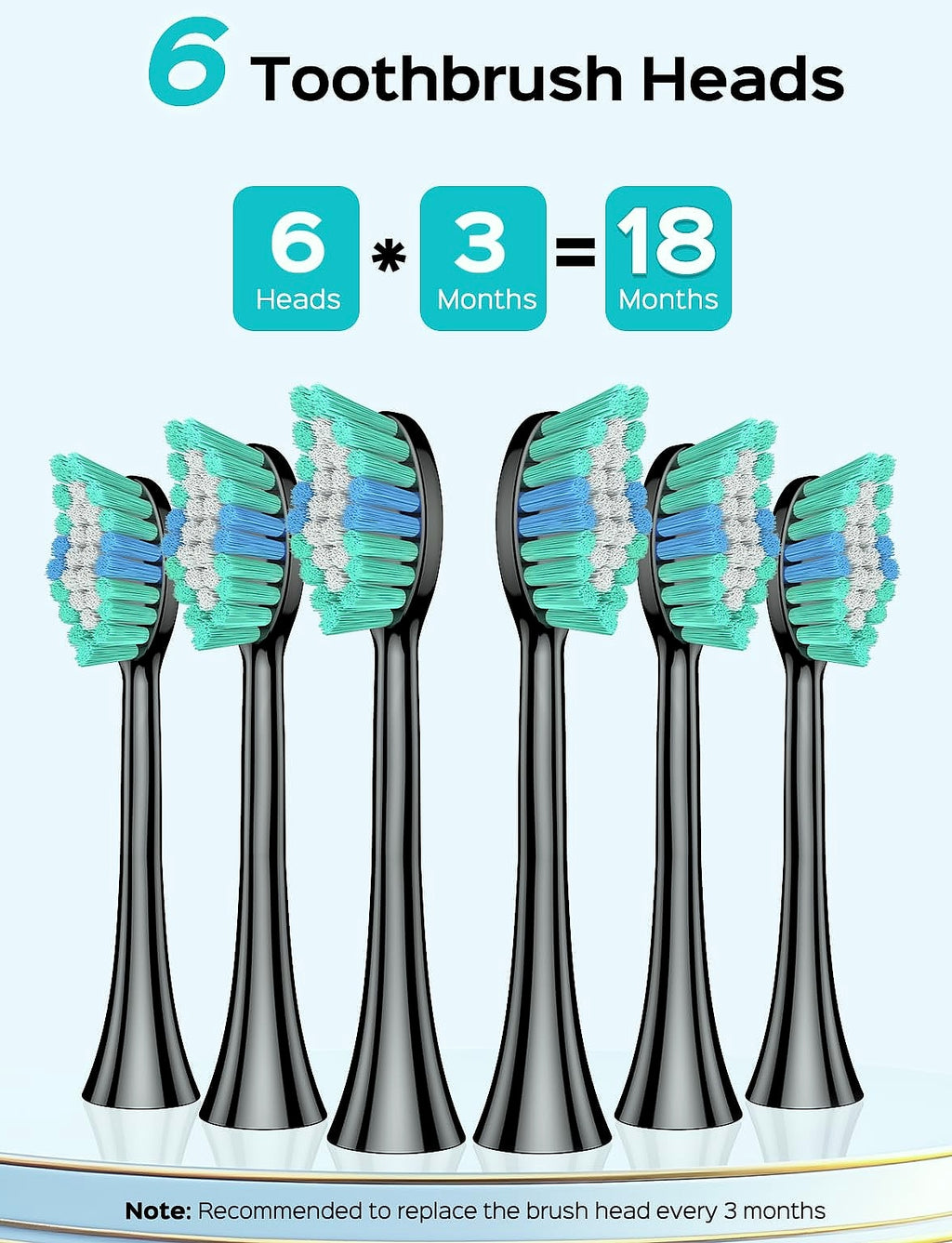 COSLUS C40 Sonic Electric Toothbrush, 47000 VPM Deep Clean