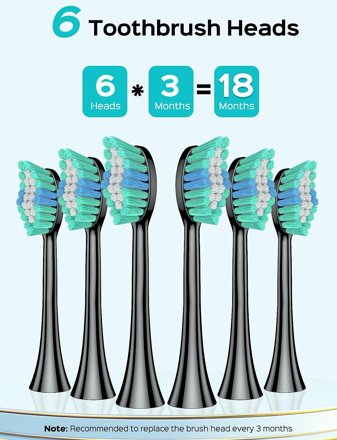 COSLUS C40 Sonic Electric Toothbrush, 47000 VPM Deep Clean