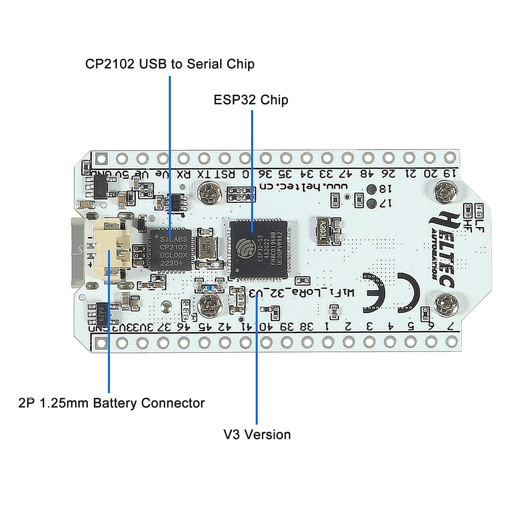 AITRIP ESP32 LoRa V3 WiFi BLE Development Board Kit