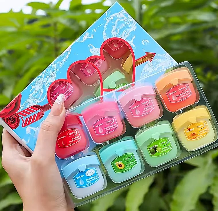 Fruit Series Lip Balm Set, 4/6/8 Pack Moisturizing Lip Care