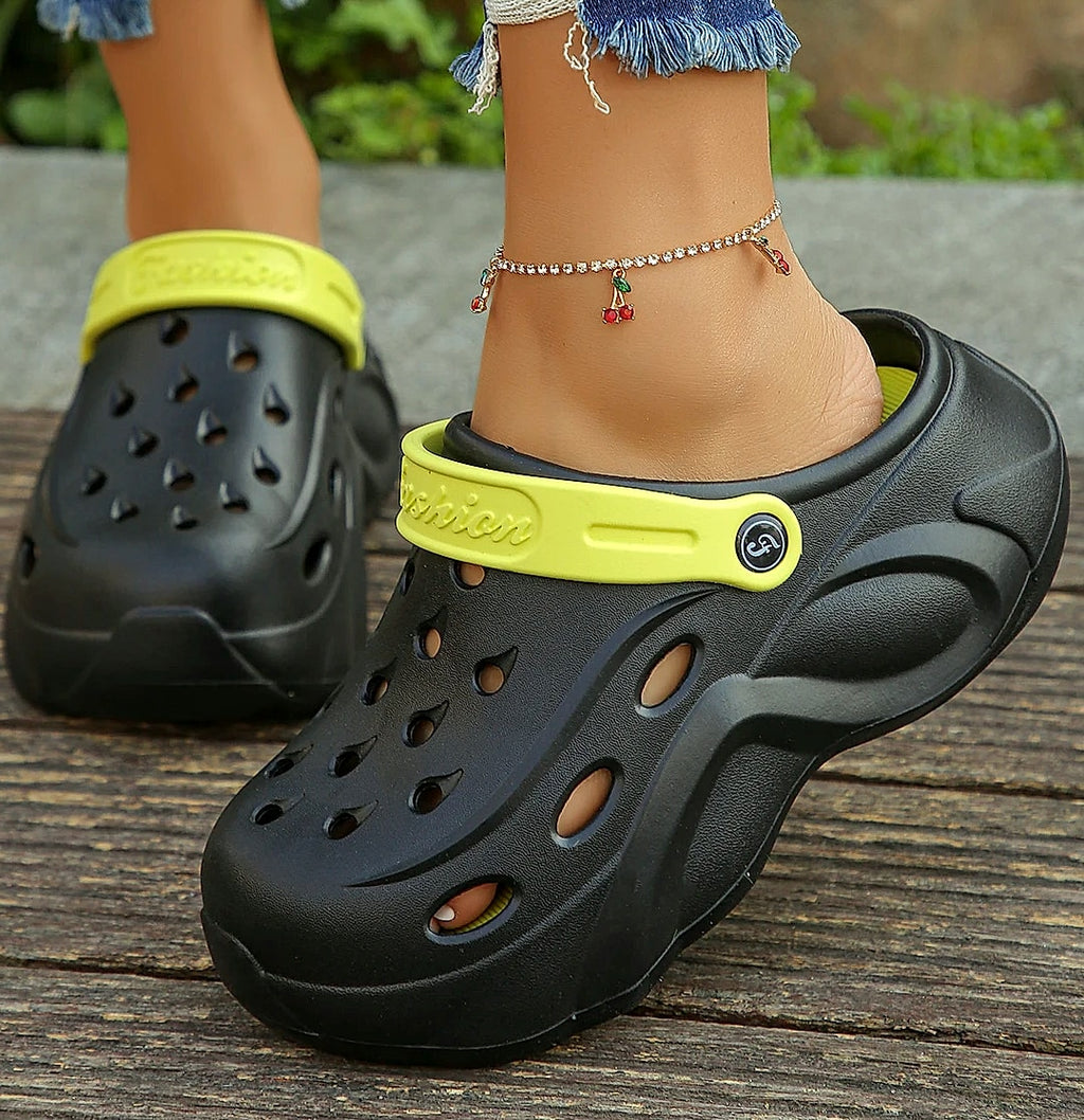 Women's Chunky Platform Sandals with Thick EVA Sole