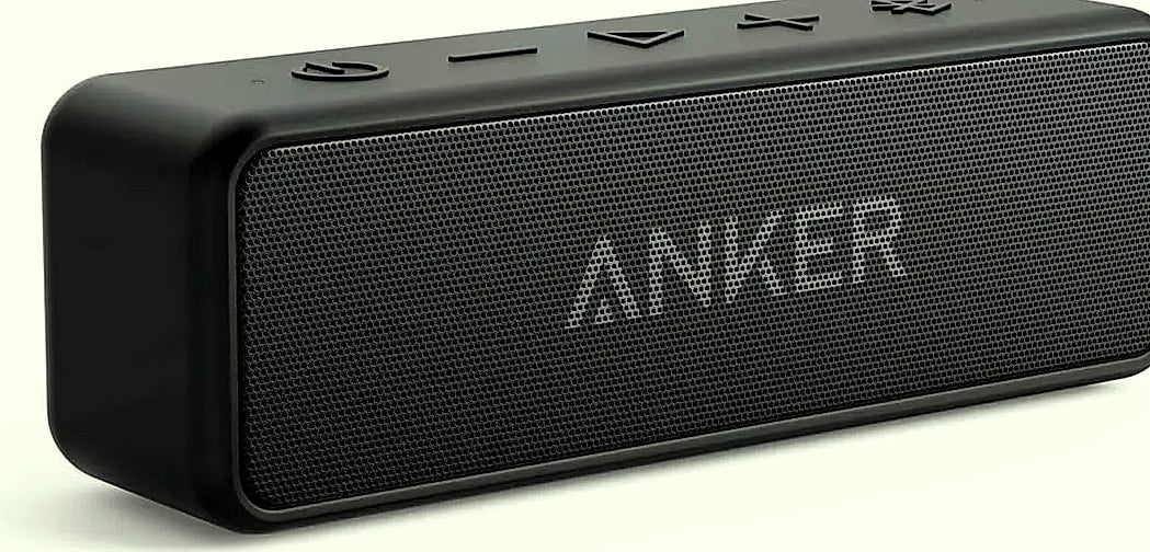 Anker Soundcore 2 Portable Bluetooth Speaker, 24hr Battery