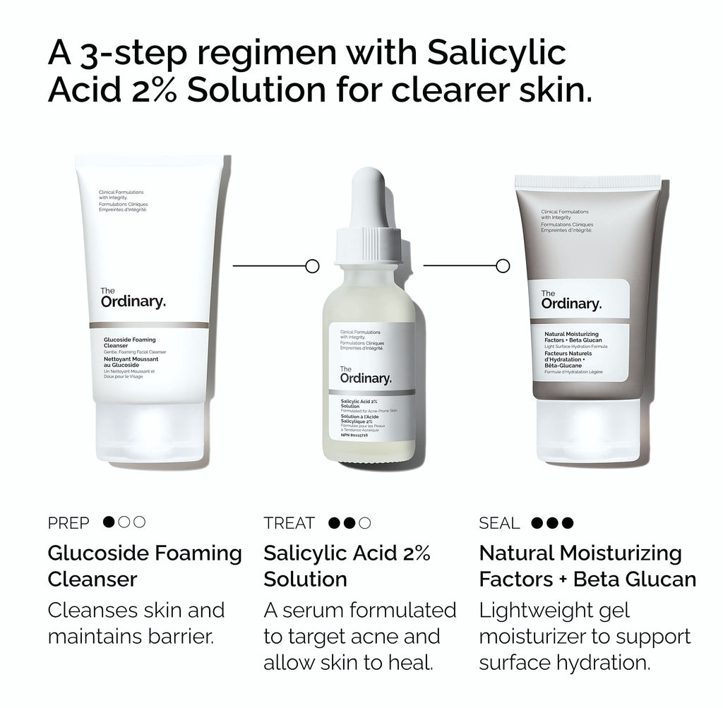 The Ordinary Acne Set with Salicylic Acid and Moisturizing Factors
