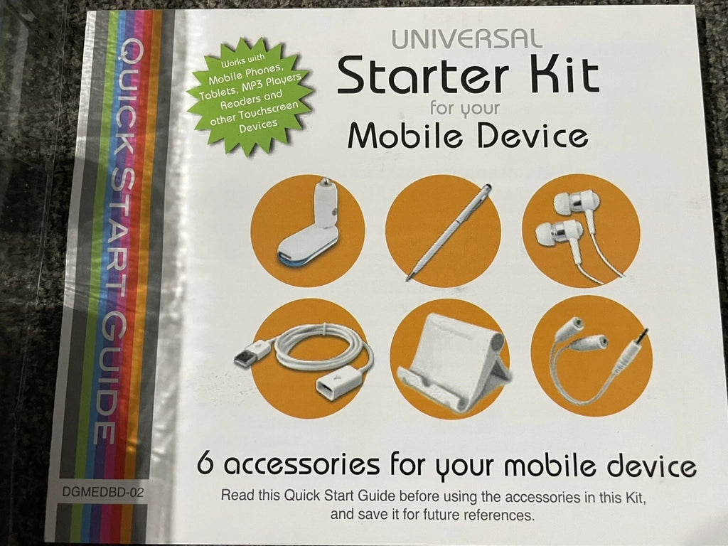 Digital Gadgets Universal Starter Kit For Mobile Device DGMEDBD-02