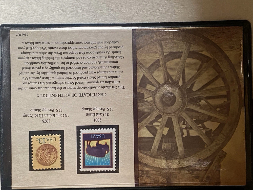 Rare Coins and Stamps of the Past Collection 5 Piece Set