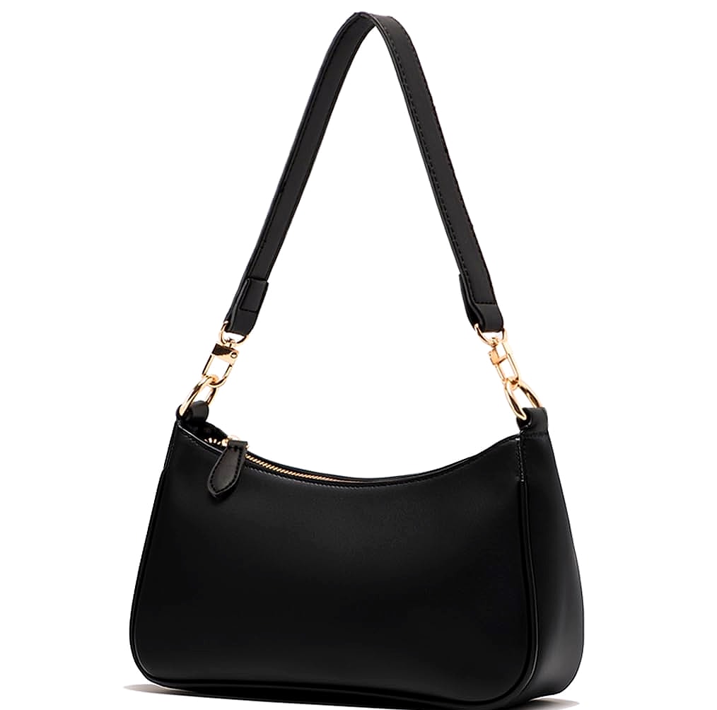 VODIU Clutch Tote Handbag with Removable Straps and Zipper Closure