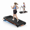 MERACH W50 Walking Pad Treadmill for Home, 12% Auto Incline, 400lbs Capacity