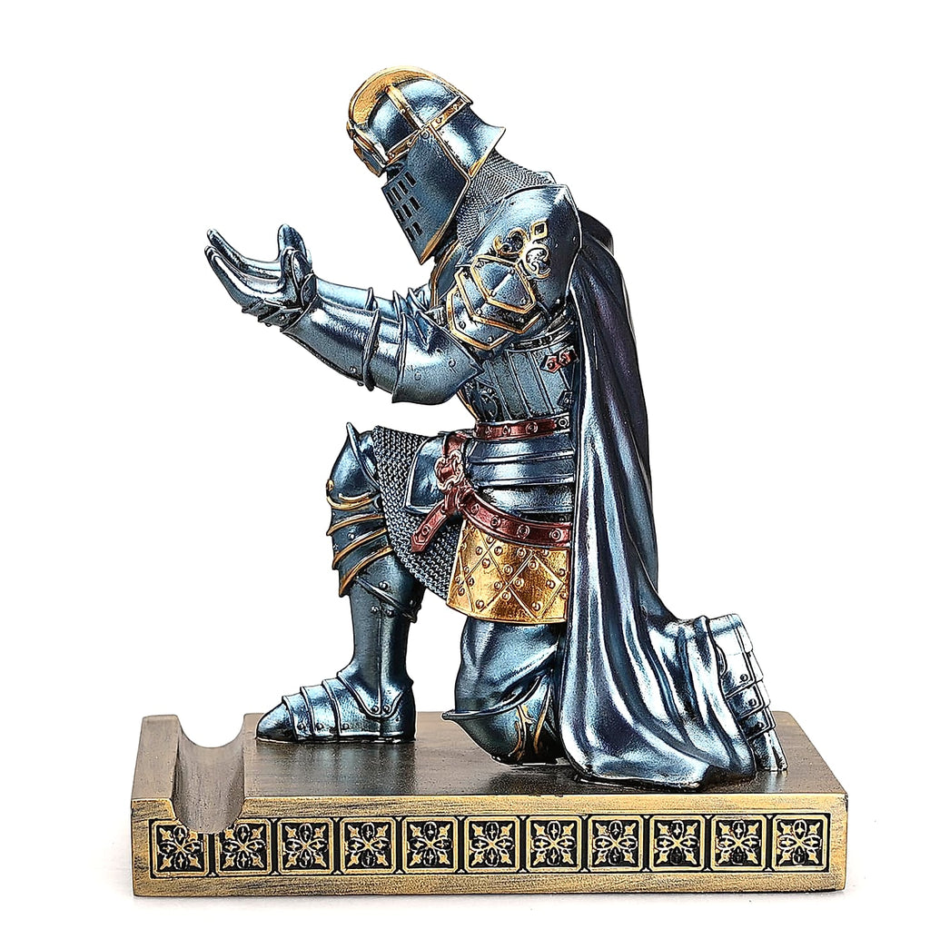 HDMbigmi King's Guard Knight Pen Holder Phone Stand Statue