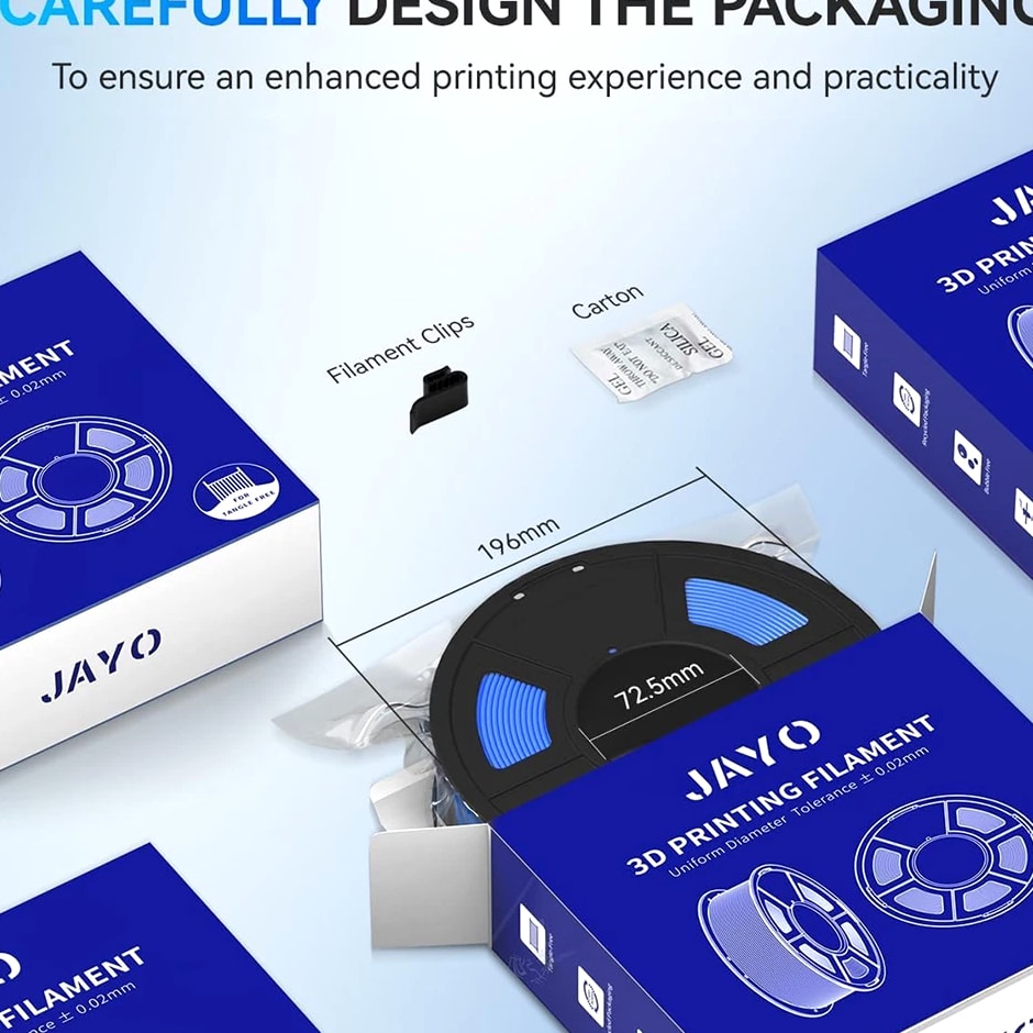 【Buy 5 Pay 3】JAYO PLA Classic 1.1KG/SET 1.75mm High-Speed 3D Printer Filament