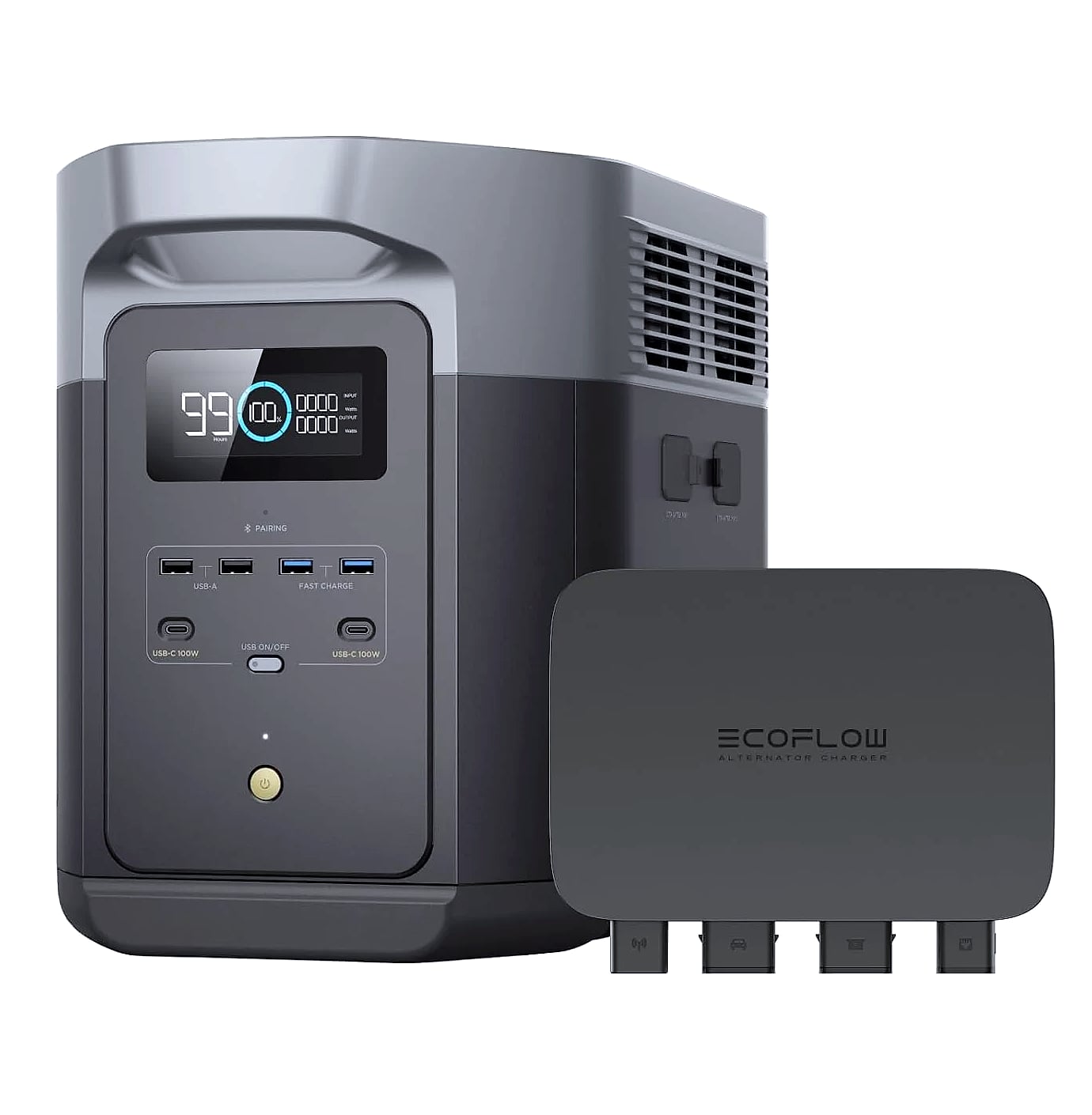 EcoFlow Delta 2 Max 1900Wh Portable Power Station with Solar Input