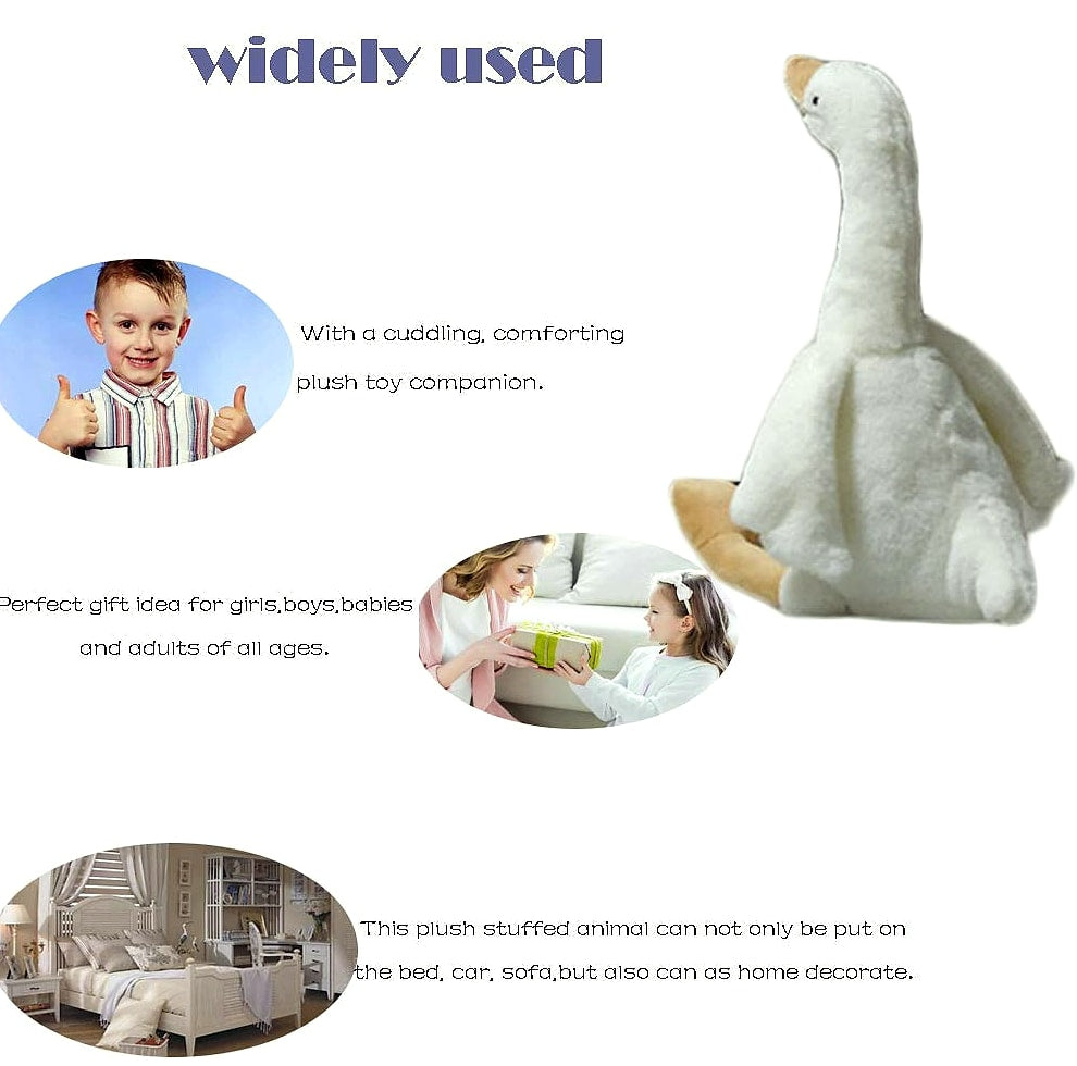 CHELEI2019 15.7" Swan Stuffed Animal Plush Toy for Kids