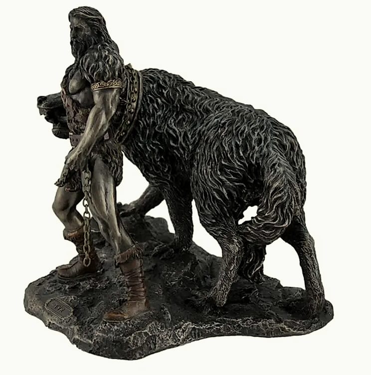 Nordic Mythology Tyr God Resin Statue 15cm Decorative Figure