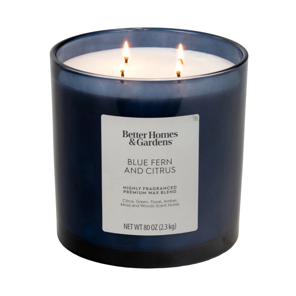 Better Homes & Gardens 4-Wick Large Oversized Jar Candle 80 oz