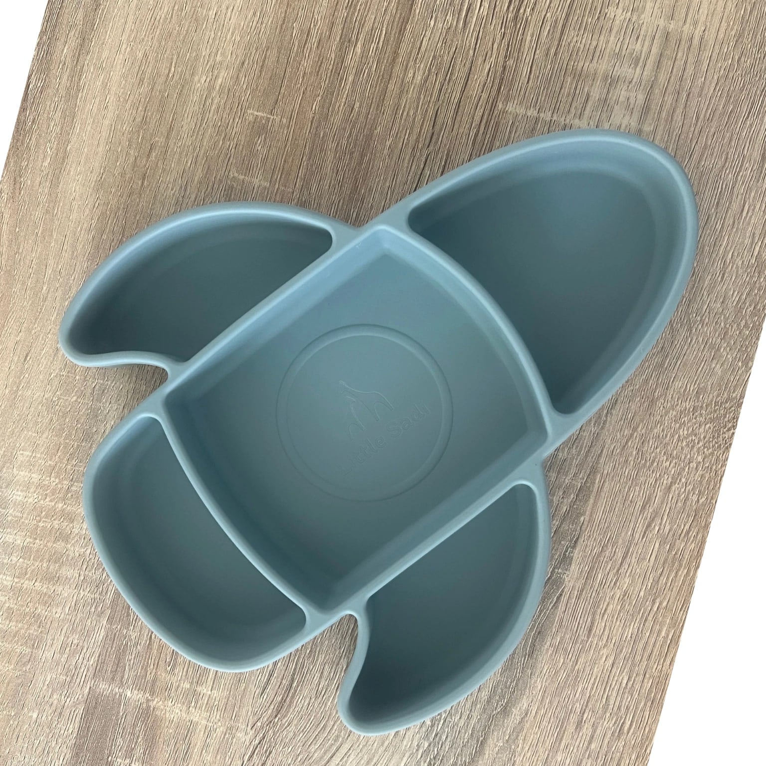 Liitle Sadi Silicone Airplane Toddler Plate, BPA-Free, Baby Plate, Baby Dish.