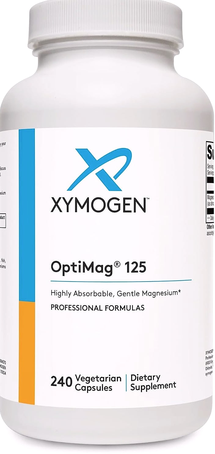 XYMOGEN OptiMag 125 Magnesium Glycinate & Malate Support
