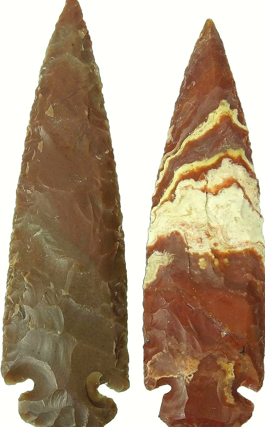 HARMONIZE Agate Arrowhead Set of 2 for Healing and Meditation