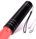 Vilnason Red Blue Light LED Therapy Flashlight