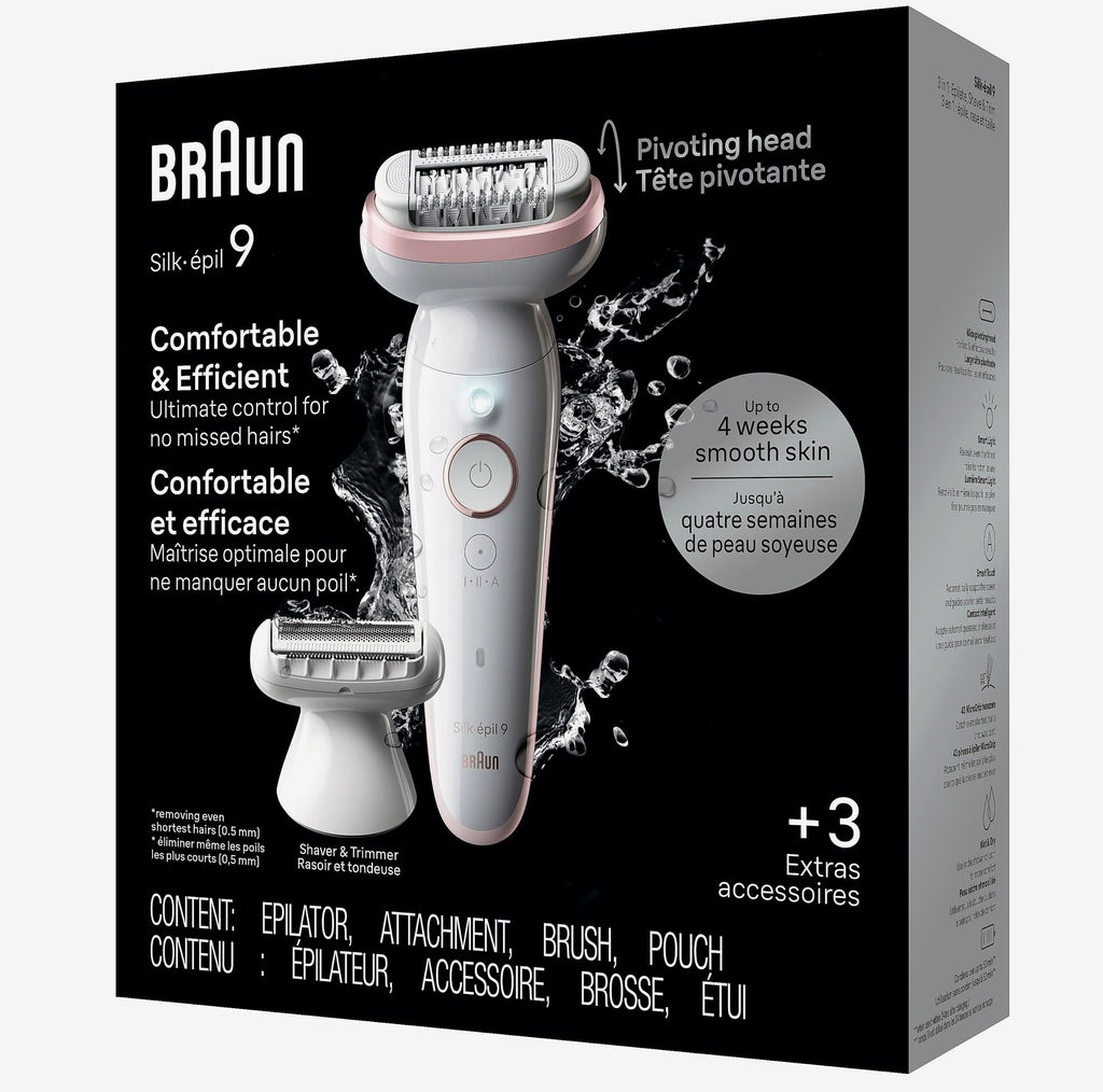 Braun Silk-épil 9 SES9-030 Wet and Dry Epilator