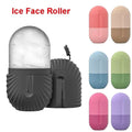 Reusable Silicone Ice Roller for Face & Eyes – Puffiness Reducer, Facial Massage