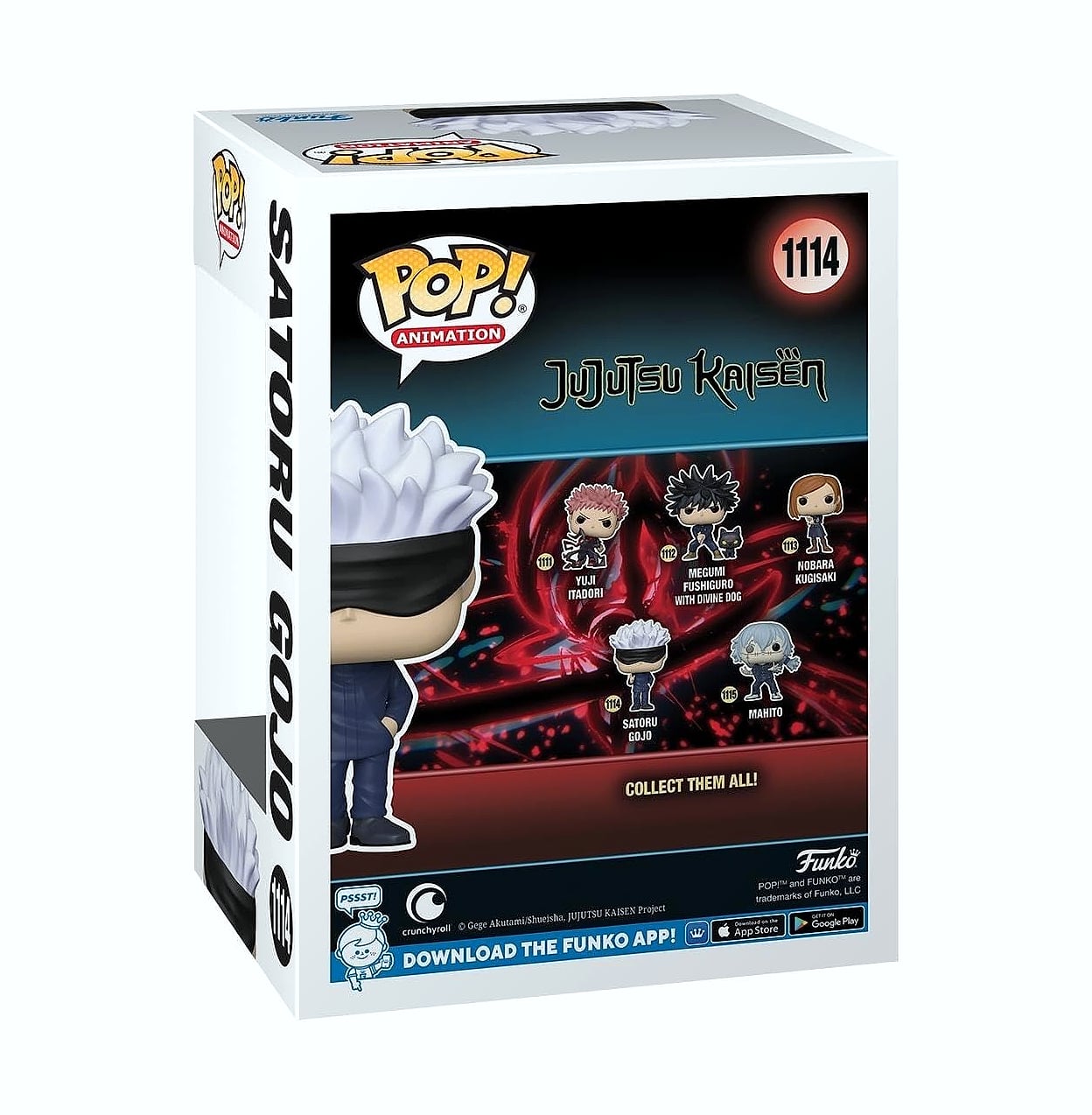Funko Pop Jujutsu Kaisen Satoru Gojo Vinyl Collectible Figure