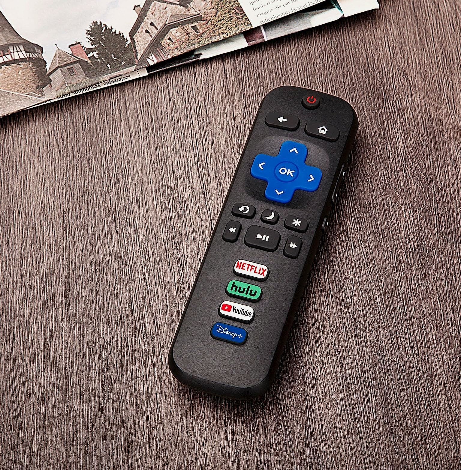 Acoyer Replacement Remote Control for Roku TV, 2-Pack