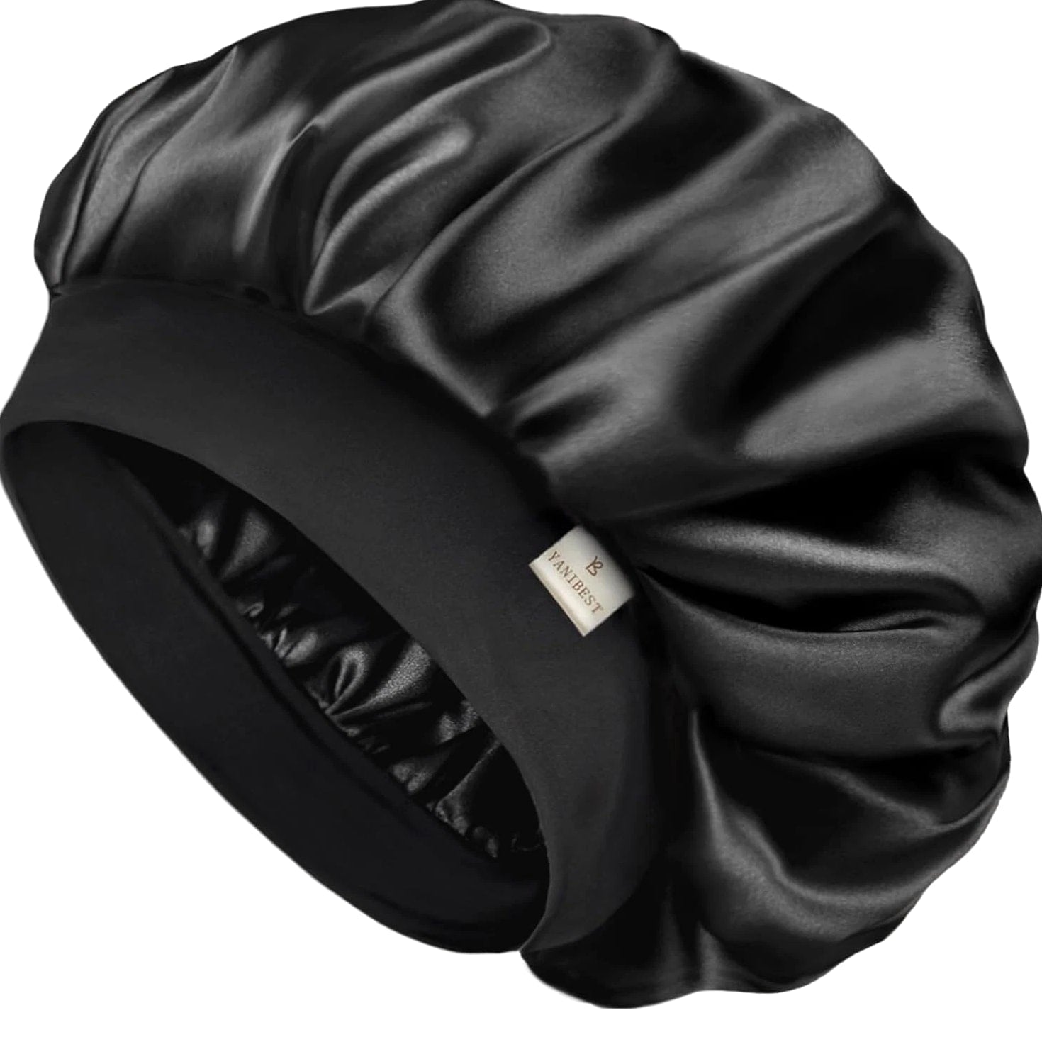 Silk Bonnet for Men & Women Hair Bonnet for Sleeping - Double Layer Satin Bonnet