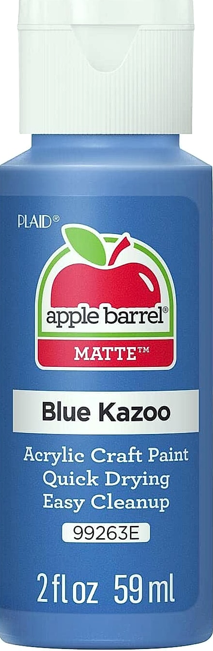 Apple Barrel Acrylic Paint White 2oz Matte Finish Craft