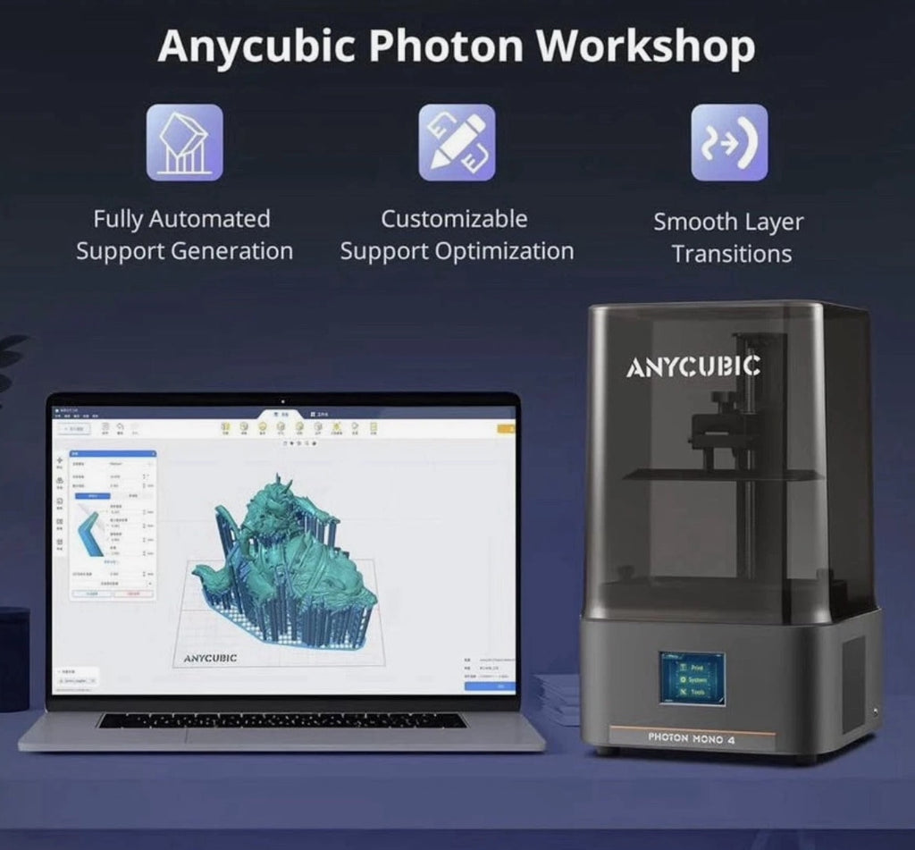 Anycubic Photon Mono 4 10k Resin 3D Printer