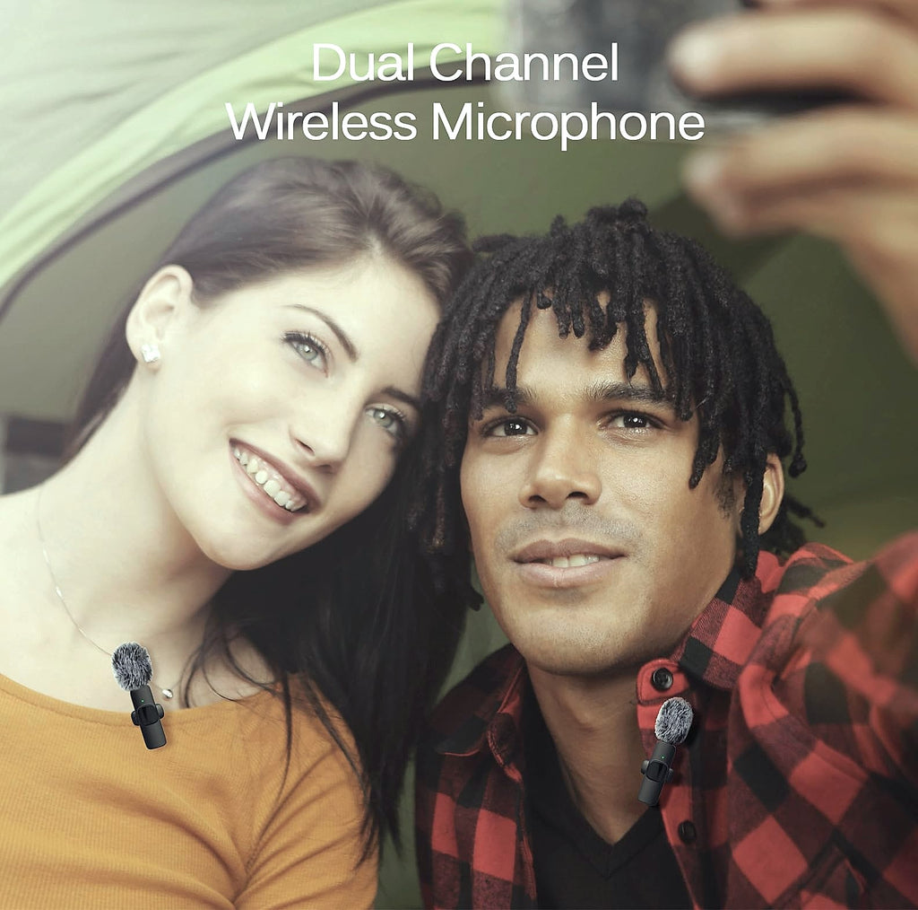Labstandard Wireless Lavalier Microphone for iPhone and USB-C