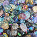 100g Glass beads lot jewelry making mix variety bead supplies Read Description